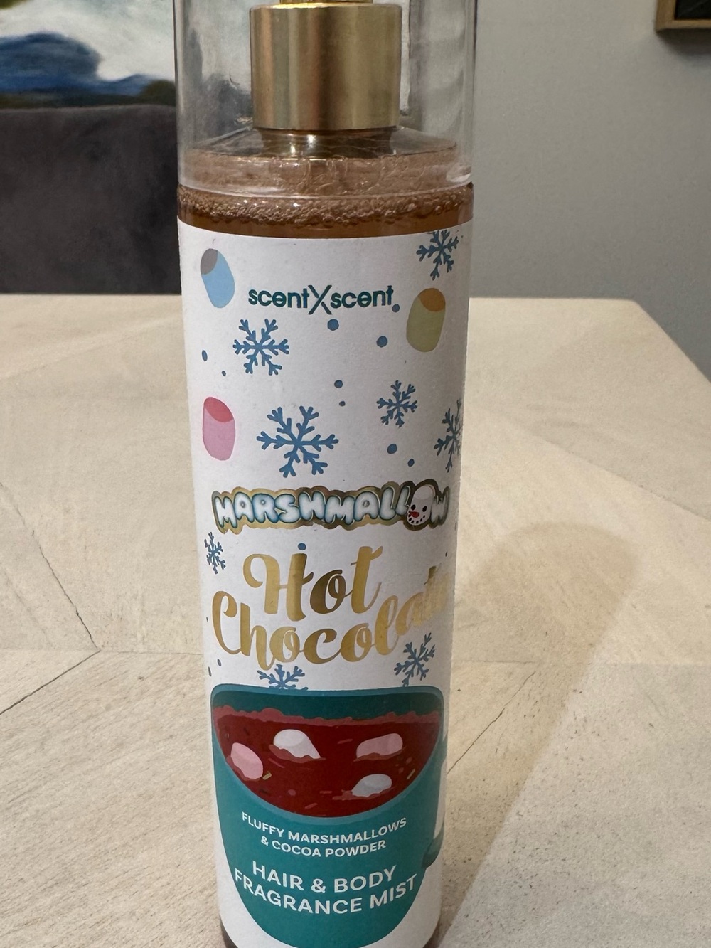 Hot Chocolate Marshmallow Hair & Body Fragrance Mist